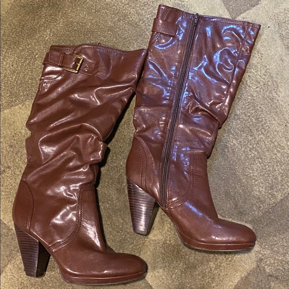 Marc Fisher Faux Leather Boots